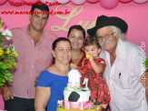 Aniversário de Luiza Corrêa - 1 ano de idade, filha de Luiz Henrique e Myami