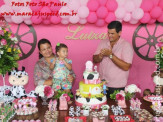 Aniversário de Luiza Corrêa - 1 ano de idade, filha de Luiz Henrique e Myami