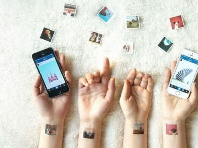 Site transforma fotos do Instagram em tatuagens temporárias