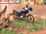 Maracaju: Colisão entre carro e moto na Av. Marechal Deodoro da Fonseca