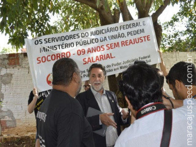 Campo Grande: Dilma manda impedir entrada de manifestantes do judiciário federal na solenidade de in