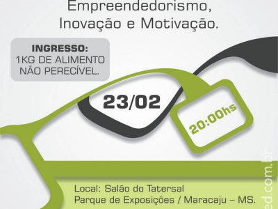 Sindicato Rural Maracaju - Convite para Palestra