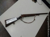 PMA prende assentado com arma de caça em Naviraí