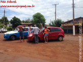 Maracaju: Colisão entre carro e moto na Av. Marechal Deodoro da Fonseca