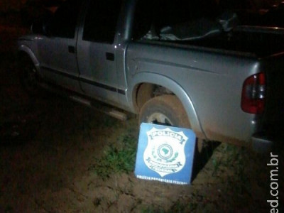 Veículo furtado em MG é recuperado pela PRF em Água Clara