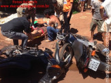 Maracaju: Colisão envolvendo duas motocicletas, próximo a “Biquinha” deixa jovem ferida