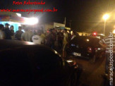 Maracaju: Chegada brusca pela retaguarda causa engavetamento na Rua Noroeste