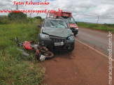 Maracaju: Grave acidente na BR-267 resulta em motociclista com traumatismo craniano
