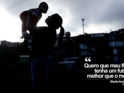 No Brasil, 75% das adolescentes que têm filhos estão fora da escola