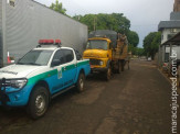 Maracaju: PMA apreende caminhão carregado com 280 caixas de cigarros e remédios contrabandeados