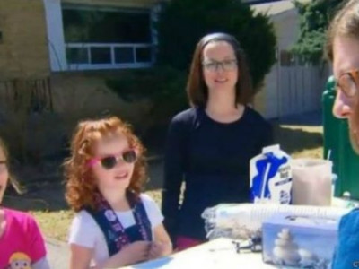Menina canadense arrecada R$ 60 mil vendendo limonada para combater doença