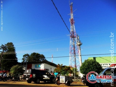 Jovem comete suicídio ao se jogar de torre da “Oi” em Amambai
