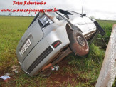 Maracaju: Condutora perde controle de veículo e capota na MS 162