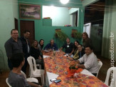 Jornalistas e radialistas participantes da Assembleia de Fundação do Clube de Imprensa de Maracaju