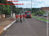 Maracaju: Novos bombeiros chegam, são batizados, apresentados ao prefeito e já trabalham