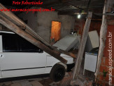 Maracaju: Aeronave descontrolada cai e destrói residência, um veículo e uma motocicleta