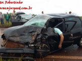 Maracaju: Colisão frontal deixa duas vítima fatais; uma das vítimas era Policial Militar (assista)