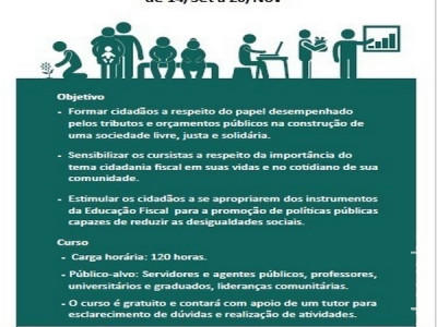 RELEASE CURSO DISSEMINADORES DE EDUCAÇÃO FISCAL - 2015