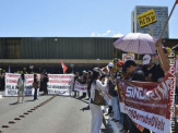 Greve do judiciário de MS continua e nova caravana segue a Brasília