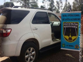 Maracaju: PRE BOP Vista Alegre recupera veículo Hilux dublê