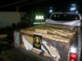 DOF prende dois traficantes com 1,7 toneladas de maconha em veículo F250 roubada no Paraná, na região de Amambai