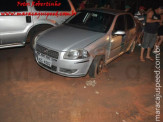 Maracaju: Motorista desatenta abalroa veículo e envolve um terceiro veículo na colisão