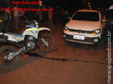 Maracaju: Motorista desatenta abalroa veículo e envolve um terceiro veículo na colisão