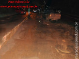 Maracaju: Colisão frontal de veículos na Avenida Marechal Deodoro, destrói veículos