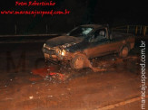 Maracaju: Colisão frontal de veículos na Avenida Marechal Deodoro, destrói veículos