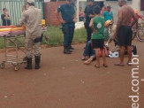 Maracaju: Colisão na vila Adrien deixa motociclista ferido