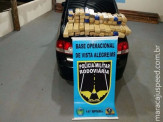 Maracaju: PRE apreende 41 kg de Maconha que estavam acondicionados em “mocós” em veículo