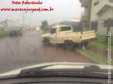 Maracaju: Adolescente conduzindo caminhonete ocasiona acidente de colisão e fere criança de apenas 5 anos de idade