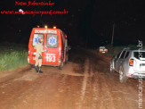 Filho abandona sua própria mãe em acidente na Rodovia BR-267 em Maracaju