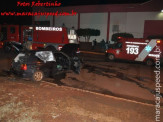 Maracaju: Proprietário de veículo transtornado tenta explodir seu próprio veículo na Rua Joaquim Murtinho