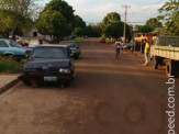 Maracaju: Colisão entre veículos na Rua Independência, resulta em destruição de ambos