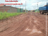 Lama, poeira e buracos das ruas do Conjunto Ivan Loureiro (Vila Militar), causam transtorno e atolamentos a moradores