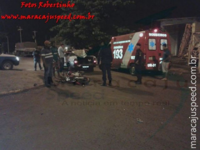 Maracaju: Motociclista em alta velocidade morre após colidir com veículo em cruzamento na Av. Marechal Floriano Peixoto