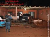 Maracaju: Condutora perde controle de veículo e destrói muro e grades invadindo residência