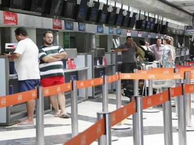 Com greve em aeroportos, Capital registra um cancelamento e dois atrasos