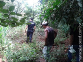 Polícia civil de Maracaju prende autor de feminicidio, que após o crime enterrou o corpo em mata as margens do Córrego dos Bugres