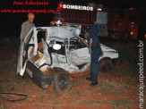Maracaju: Colisão entre carreta e veículo na Rodovia MS-157 mata condutor