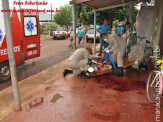 Maracaju: Adolescente é baleado com tiro na nuca no Bairro Alto Maracaju e segunda vítima é atingida na perna