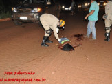 Maracaju: Pedestre é atropelada por dois veículos e morre no local, pedaços do cérebro da vítima ficaram espalhados pela BR-267
