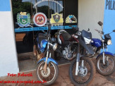 Polícia Militar de Maracaju dá resposta a ação de bandidos e recupera três motos furtadas