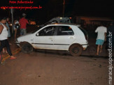 Maracaju: Condutor embriagado conduzindo veículo colide com rotatória e atropela ciclista