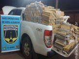 PRE BOP Maracaju apreende quase 2 toneladas de maconha e recupera caminhonete roubada no estado de Goiás