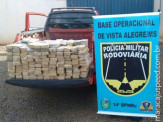 Maracaju: PRE BOP Vista Alegre apreende 172 kg de maconha em fundo falso de veículo