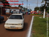 Maracaju: Colisão entre veículo e motocicleta, deixa motociclista com possível fratura de ombro
