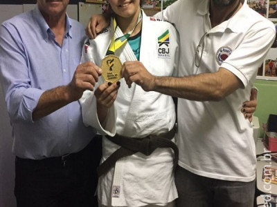 Presidente da Câmara recepciona atleta Maracajuense Campeã Brasileira de Judô Sub 21