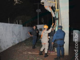Maracaju: PM e Corpo de Bombeiros atendem ocorrência, onde jovens ameaçavam se jogar de caixa d’água de uma altura de 21 metros